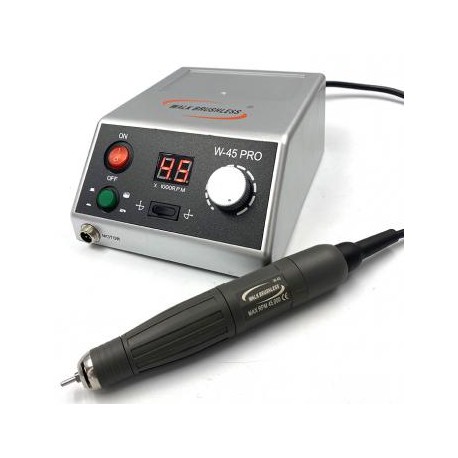 Máquina Pulidora Sin Escobillas del Micromotor + Pieza de Mano 45K RPM W-45