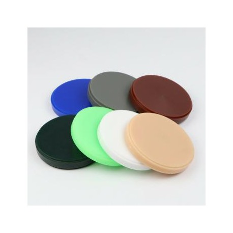 5 Pcs OD98*25mm Bloque de disco de cera dental Fit Sistema CAD CAM Wieland