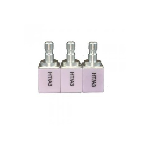 5Pcs C14 Bloques de cerámica de vidrio de disilicato de litio dental CEREC Emax
