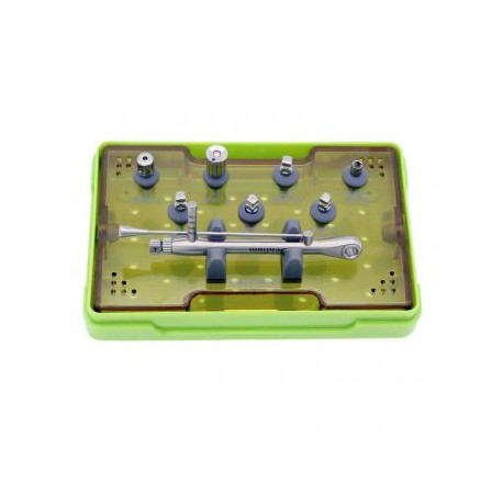 Dentium XIP Conjunto de instrumentos de implante de restauración protésica dental con destornilladores de llave dinamométrica