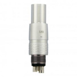 YUSENDENT® COXO Acoplamiento Rápido Fibra óptica NSK Compatible 6 Hoyos CX229-GN