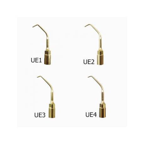 4pcs Woodpecker® CIRUGÍA PIEZO Dental Endodoncia Puntas Kit UE1 UE2 UE3 UE4 Para EMS