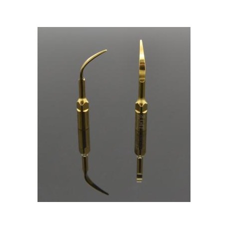 10Pcs Woodpecker® Titanium Nitride Escalador Puntas G5T Compatible con EMS/Mectron