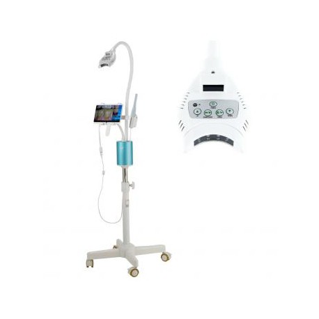 MLG M-66B Lampara Para Blanqueamiento Dental Led con Monitor LCD de 7 Pulgadas