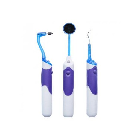 3Pcs/kit Dientes cuidado oral higiene herramientas juego de limpieza Led