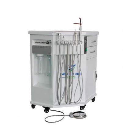 GREELOY® GU-P212 Sistema de Entrega Dental Móvil (Lamparas de Fotocurado + Escalador + Triplex Syring)