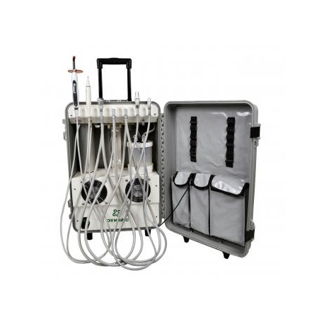 Dynamic® DU852 Unidad Dental turbina portátil + Escalador + lamparas de fotocurado