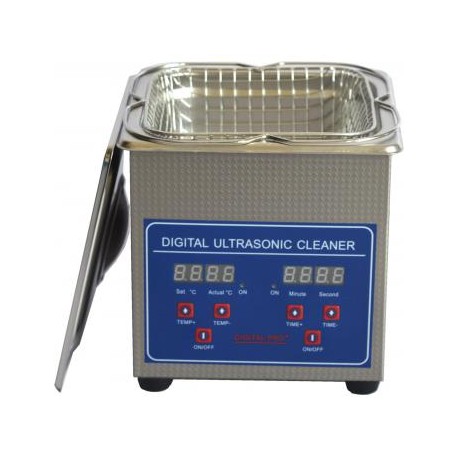 1.3L Compacto Máquina Limpiadora Ultrasónica Digital de Acero Inoxidable SUS304 JPS-08A