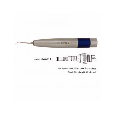 Sonic L Escalador de Aire Fibra óptica Compatible KAVO Multiflex Acoplador 6 Hoyos