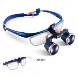 Dental prismáticos Galileo marco lupa gafas 3.5 x 420 mm FD-503G