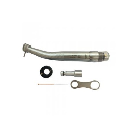 YUSENDENT® COXO Torque Botón Fibra Pieza de mano CX207-GS-TP de 6 agujeros + Acoplador